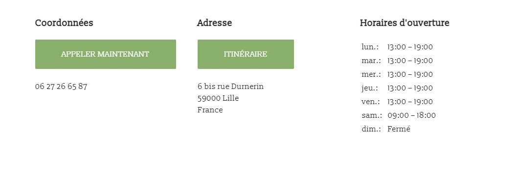 Horaires